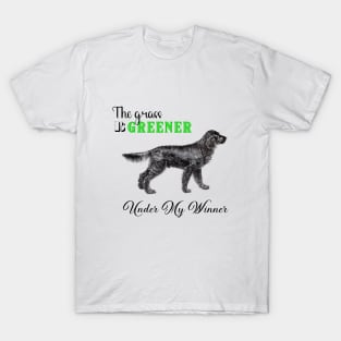 Dog Lover funny saying with Gordon Setter illustration T-Shirt